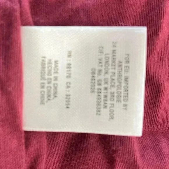 Anthropologie Maeve red and white striped dress perfect for Christmas Party - Picture 14 of 14